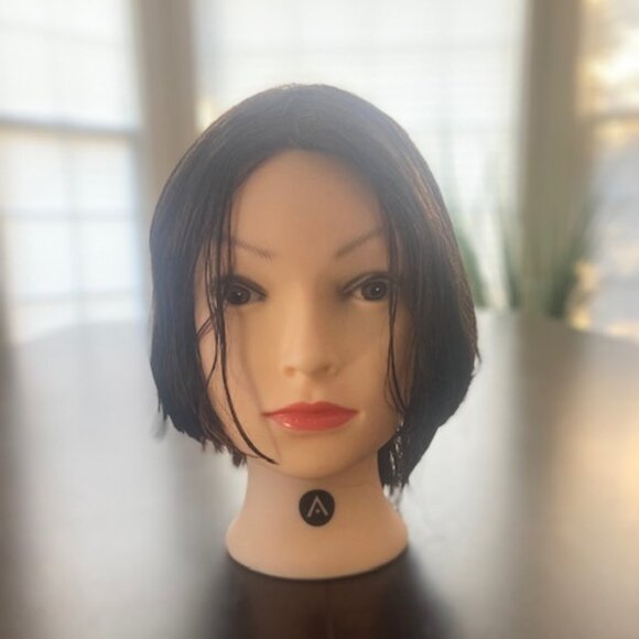 USED: Aveda Mannequin, 100% Human Hair. - Picture 1 of 3